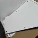 Wire Shelf Cover 24 X 12 Inch Wire Rack Cover Wood Shelf Covers for Pantry Shelving Closet Shelves Organization(White,5 Pack)