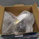 SUSTEAS Stove Top Whistling Tea Kettle - Food Grade Stainless Steel Teakettle Teapot with Cool Touch Ergonomic Handle, With 1 Silicone Pinch Mitt Included, 2.64 Quart(WHITE)