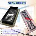 Floor Vent Cover, 4 x 10, Fan Shape Panel Floor Vent Cover, Decorative Vent Covers for Home Floor, Heavy Duty Steel Air Vent Covers to Walk on(Brown, 1 Pack)