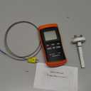 Dual Input K-Type Digital Thermometer for HVAC, air Conditioner, Furnace, Heater