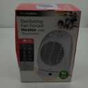 Pro Fusion Heat FH-101A 750/1500 Watt White Oscillating Fan & Heater