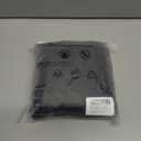 Pink Queen Women Tummy Control Two Piece Tankini Swimsuits with Skirt Vintage High Waisted Bathing Suits Push Up Swimdress (Black, L)