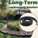 Gardzen Landscape Edging Kit, 40-Foot Long, 3-Inch Tall, No Dig Garden Edging Border for Flower Beds, Tree Rings, Pathways, Includes 40 Spikes