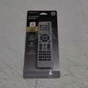 GE Universal Remote Control for Samsung, Vizio, LG, Sony, Sharp, Roku, Apple TV, TCL, Panasonic, Smart TVs, Streaming Players, Blu-ray, DVD, 4-Device, Silver, 33709