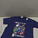 Bruh Its My 8th Birthday Pixel Dab 8 Bday Gamer Boys Kids T-Shirt, Medium