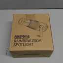 18W Pinspot Light, RGBW Mirror Disco Ball Spotlight with Remote Control, Manual Focus 4 in 1 LED 16 Light Colors, Super Bright Stage Lighting for Party Club Bar Wedding, Modern Orange, 2 Pack