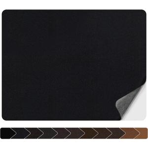 Numola Leather Repair Patch 8x11 inch Self-Adhesive Leather Repair Tape, Scratch/Holes Vinyl Repair Kit for Couch, Car Seat, Sofas, DIY Furniture Upholstery, Chair, Jackets, First-aid (Black)