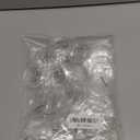 Chinco 50 Pack Acrylic Button Pins Badge Clear Custom Button Pins Kit Blank Photo Bulk Make Your Own Buttons for DIY Craft Supplies(2.25 Inch)