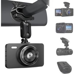Sportway S80 Dash Cam mount, Dash Cam Mirror Mount Holder with 16pcs Joints for Rove APEMAN CHORTAU Roav Nexar iiwey YI Z-Edge Old Shark KDLINKS Crosstour VANTRUE GoPro... 99% Car Dash Cameras DVR GPS