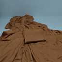 JELLYMONI Duvet Cover Queen Size Ultra Soft - Eucalyptus Lyocell Cotton Blend Silky Cooling Comforter Cover Set, Hypoallergenic and Moisture Wicking Breathable Bedding, 3-Piece Set, Caramel