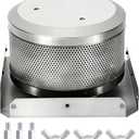Patio Heater Burning Net Emitter Screen and Base, Pyramid Heater Replacement Parts, 304 Stainless Steel Burner Emitter Screen & Base, 4-Sided Glass Tube Outdoor Heaters Replacement Accessories in Fall