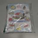 3Dmate Starter - Transparent 3D Pen Mat 9 x 7 Inches with Compatible Stencils Book - Flexible Two-Sided Heat-Resistant Silicone - 3D Pen Accessories - Templates for Kids, Adults