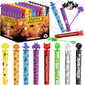 80PCS Halloween Mini Bubble Wands,Halloween Party Favors for Kids,Halloween-Themed Stickers Bubble Wands for Trick or Treat Toys Gifts for Kids Toys,Goodie Bag Stuffers 80PCS Halloween Mini Bubble Wands,Halloween Party Favors for Kids,Halloween-Themed Stickers Bubble Wands for Trick or Treat Toys Gifts for Kids Toys,Goodie Bag Stuffers