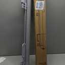 76" Retractable Baby Gates Extra Wide, Mesh Long Dog Gate for Wide Openings, Indoor Outdoor Stair Gate for Doorways Hallways Deck Porch, Child Pet Safety Essentials for Home, Grey (Gray)