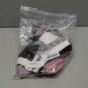 DREAM BUS 5 Pack Toddler Girl Pants Baby Girl Solid Ribbed Pants Toddler Girls Bottoms Leggings Newborn Cotton Jogger Size 100