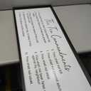 Comurdyo Christian The Ten Commandments Bible Verse Wall Decor Art 32"×12" Large Wood Framed God Prayer Catholic Saying Catholic Sign for Vintage Living Room Jesus Plaque Wall Hanging (Black)