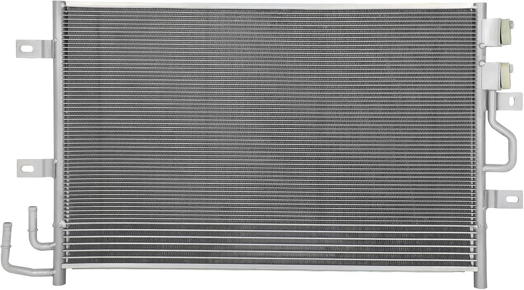 SCITOO 3942 Condenser Fit for 2009-2012 for Ford Flex 3.5L 2008-2012 for Ford Taurus 3.5L 2008-2009 for Ford Taurus X 3.5L 2009-2012 for Lincoln MKS 3.7L 2010-2012 for Lincoln MKT 3.7L
