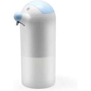 Soap Dispenser, Automatic Hand Sanitizer Infrared Induction 10oz Auto Dispenser ,3 AAA Battery Operated Liquid for KitchenBathroomDesktop HF02 Blue
