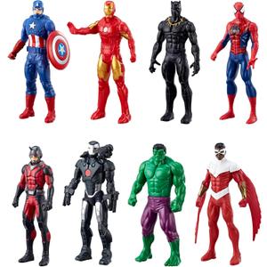 Marvel Avengers Ultimate Protectors Pack, 6-Inch-Scale, 8 Action Figures with Accessories, Super Hero Toys, Toys for Boys and Girls Ages 4 and Up