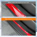 Powoq 8Pcs Door Sill Protectors Compatible with 2020-2026 Jeep Gladiator JT Door Sill Guard 18-26 Wrangler JL Threshold Protector Entry Guard Replacement for 2020-2026 Jeep Gladiator Accessories