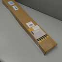UNISHADES No Drill Blinds for Windows 1" Vinyl L-Shaped Slats Cordless Mini Blinds for Home, for Window Size 29" W 36" H White