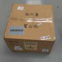 MORE CHANGE 42" Crystal Fandaliers Ceiling Fan with Lights Retractable Blades Remote Control Modern Chandelier Fan 3 Speeds 3 Color Changes Lighting Fixtures, Silent Motor with LED Kits