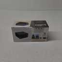 Bostitch Office Konnect Power Hub, Two Outlets Charging Station for Desktop, Shallow Tray Top, Black