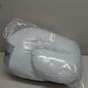 AMASKY Breast Feeding Pillows for Mom, Soft Cover with Breathable Filling, Machine Washable, Cotton, Light Blue, Pallet of Product