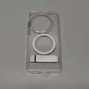 for OnePlus 13 Case Clear Compatible with MagSafe, Built-in Flat Metal Kickstand & Strong Magnetic, Thicken Bumper Frame Military Grade Protection, Anti-Yellowing Phone Cover for One Plus 13