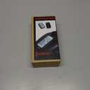 Kuryakyn 5253 Motorcycle Accessory: Quick-Stash Water Resistant GPS Device/Phone Holder Magnetic Pouch for Steel Gas Tanks, Black