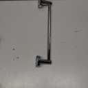 BESy Adjustable 15 to 26 Inch Single Bath Towel Bar Rack for Bathroom Accessories SUS304 Stainless Steel Towel Holder, Wall Mount with Screws Hand Towel Bar Rod Hotel Style, Polished Chrome