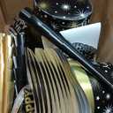 Beistle Silver and Gold Asst New Years Eve Party Kit  Metallic Hats, Tiaras and Noisemakers, Festive Holiday Celebration Supplies Accessories for Midnight Countdown, Office, Gala and Home Parties