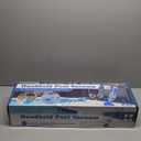 Cordless Pool Vacuum with Telescopic Pole, 18.5 GPM Powerful Suction, 1.5H Supercharge Technology, Handheld Rechargeable Pool Vacuum Cleaner for Above Ground/Inground Pools, Hot Tubs, Spas (Deep Blue)