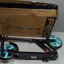 WAYPLUS KS1 Kick Scooter for Ages 6+,Kid, Teens & Adults. Max Load 240 LBS. Foldable, Lightweight, 8IN Big Wheels for Kids, Teen and Adults, 4 Adjustable Levels. Bearing ABEC9 FED Fitness