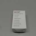 BESTTEN 2 Pack Combination Wall Light Switch and Decor Outlet, Single Pole Rocker Switch, 15A/120V, Decorative Receptacle, 15A/125V, Combo Style, Wallplate Included, Side Wire, UL Listed, White