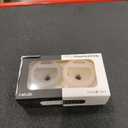 Comfortable Pacifiers 6-18 Months and Pacifiers 0-3 Months - Newborn Essentials Pacii - Soothing Breastfeeding Essentials (2 Pack) (Light Beige and Grey)