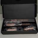 Terviiix PRO Thermal Brush Set for Voluminous Style, Non-blowing Heated Round Brush with Adjustable Temp, 3-in-1 Curling Brush with Detachable Head(1.25'',1.5'',1.77''), 20S Fast Heating with Dual MCH