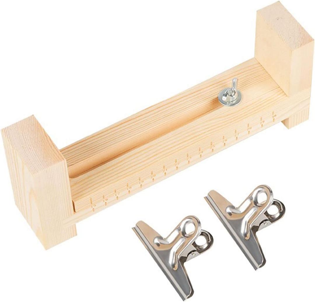 Xximuim Paracord Jig Bracelet Maker Wood Jig Bracelet Maker U Shape Clear Scale Bracelet with 2 Clamp DIY Hand Knitting Bracelet Jig Braiding Tool (Style 1) Xximuim Paracord Jig Bracelet Maker Wood Jig Bracelet Maker U Shape Clear Scale Bracelet with 2 Clamp DIY Hand Knitting Bracelet Jig Braiding Tool (Style 1)