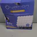 A19 LED Light Bulbs 3000K Warm White, 60 Watt Equivalent, Efficient 8.5Watt, 800 Lumens, E26 Medium Base, Non-Dimmable, ETL/UL Listed, 24 Pack