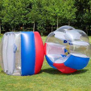 2 Pcs Bumper Balls for Adults Teens, blue&red