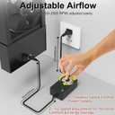 35.5-37.5 Inch Vertical Window Fan For Sliding Windows