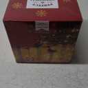 Set of 4 Christmas Lighted Gift Boxes, Pre-lit Light up Present Set with Different Sizes for Holiday Indoor Outdoor Decorations - Battery Operated(Warm White)