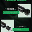 SCITOO - Rear Shock Absorbers for Nissan Fits 2012 2013 2014 2015 2016 2017 2018 2019 2020 21 2022 for Nissan for Versa,2014 2015 2016 17 18 19 for Versa Note Shocks 5673 Shocks Struts - 2Pc Set