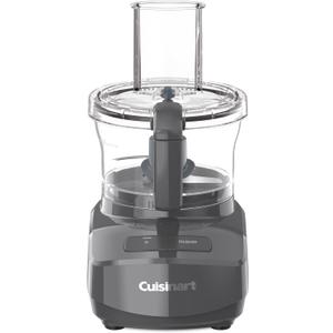 Cuisinart 7-Cup Sleek and Modern Design Food Processor with Two Easy Controls and Universal Blade for Chopping, Mixing, and Dough (Gray)