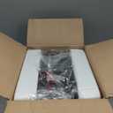 EUHOMY Nugget Ice Makers for Countertop with Ice Scoop & Basket, Self-Cleaning Sonic Pebble/Pellet Ice Maker Machine with 35lbs/24H Soft Ice for Home/Kitchen/Office, Stainless Steel, Silver