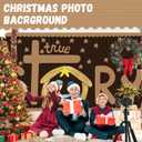 4X 9.8ft Christmas Nativity Scene Photo Backdrop Outdoor Christian Religious Birth of Jesus Banner for Photography Booth Prop Christmas Party Decoration