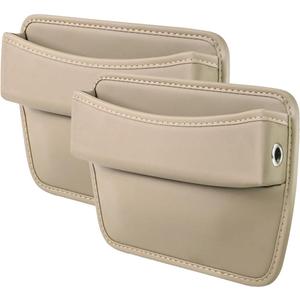 Car Seat Gap Filler Organizer for Mercedes Benz GLE C167 GLE 350 e 350 450 4MATIC 2020-2024, Leather Front Seats Storage Box Automotive Trays Bags Side Pocket Interior Accessories,D (normal)