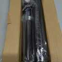 Mcrbeay Shower Curtain Rod, 1" Diameter Heavy Duty Tension Shower Rod, Non Slip Adjustable 28-74 inch No Drill Shower Curtain Rods Spring Tension For Bathroom, Shower Stall, No Rust, Bronze