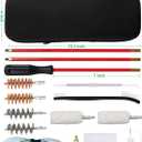 Shotgun Cleaning Kit 12 Gauge Gun Cleaning Kit 12 GA for Shotguns with 12 Gauge Gun Snake, Gun Cleaning Brushes, Cotton Mops, Cleaning Pick, Cleaning Patches, Oil Bottle