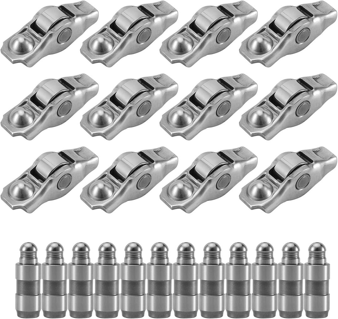 12 PCS 5184296AH Rocker Arm and Lifter Kit For 2011-2020 Chrysler 200 300,Dodge Ram 1500 Promaster Challenger Charger Journey Avenger,Jeep Grand Cherokee Wrangler 3.6L 5184332AA